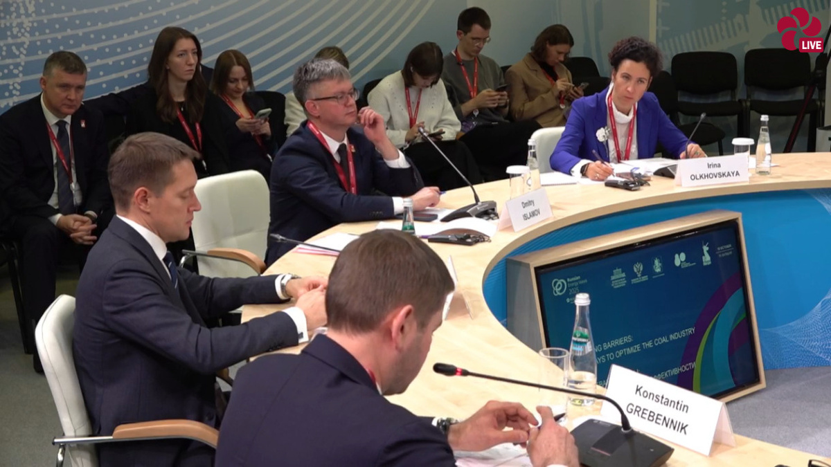 Скриншот с трансляции сессии