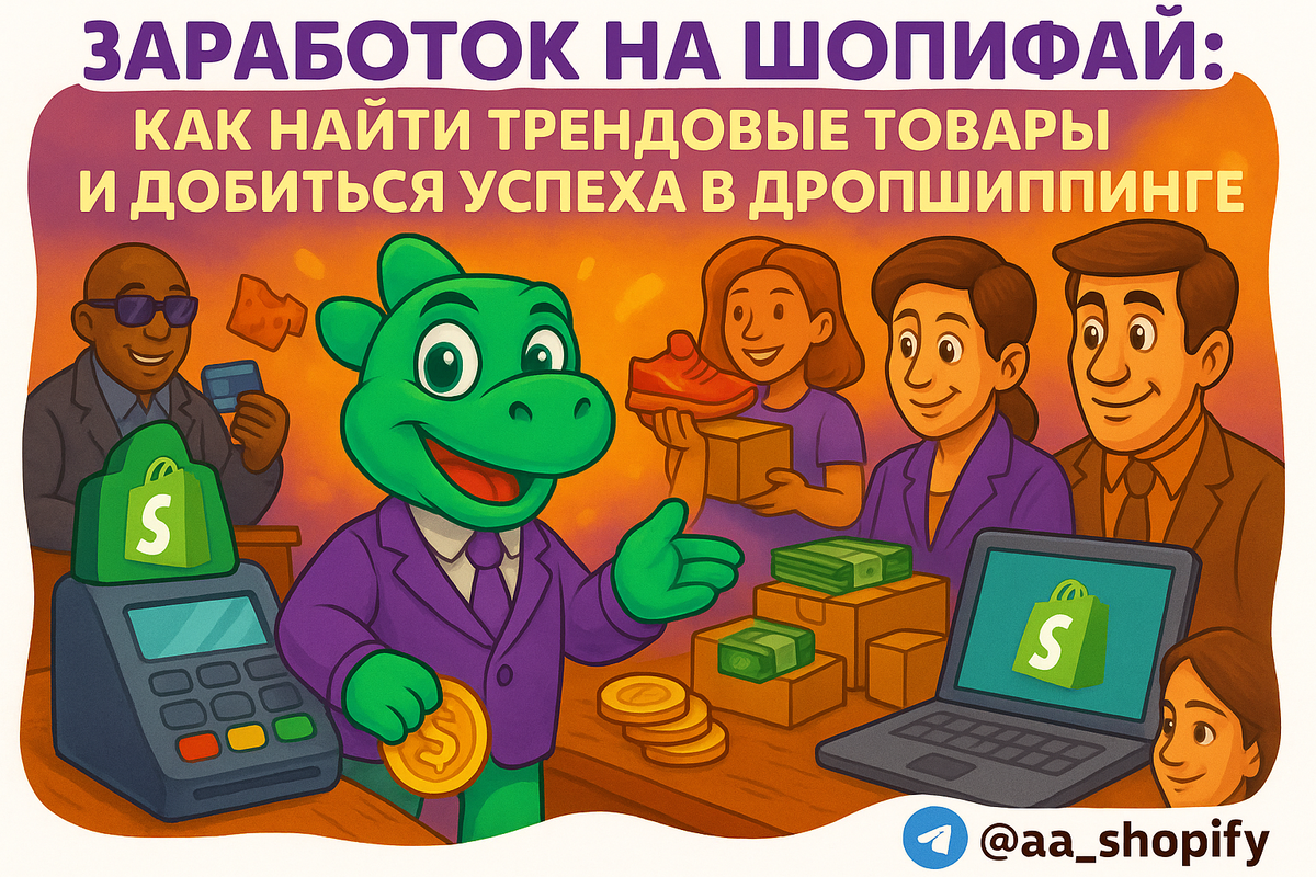    Заработок на Шопифай: как найти трендовые товары и добиться успеха в дропшиппинге в 2025 году aa_ecom