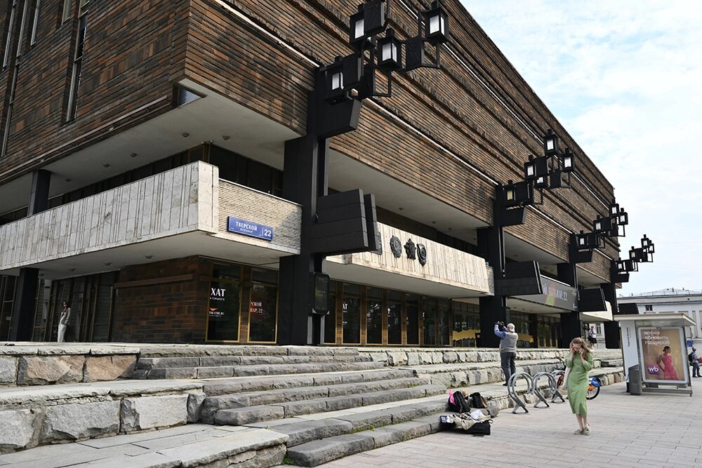    Здание Московского художественного академического театра имени М. Горького. Фото: РИА Новости/ Кристина Кормилицына