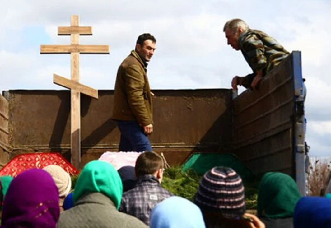 Семью хоронили в закрытых гробах. Фото: «КП-Нижний Новгород»