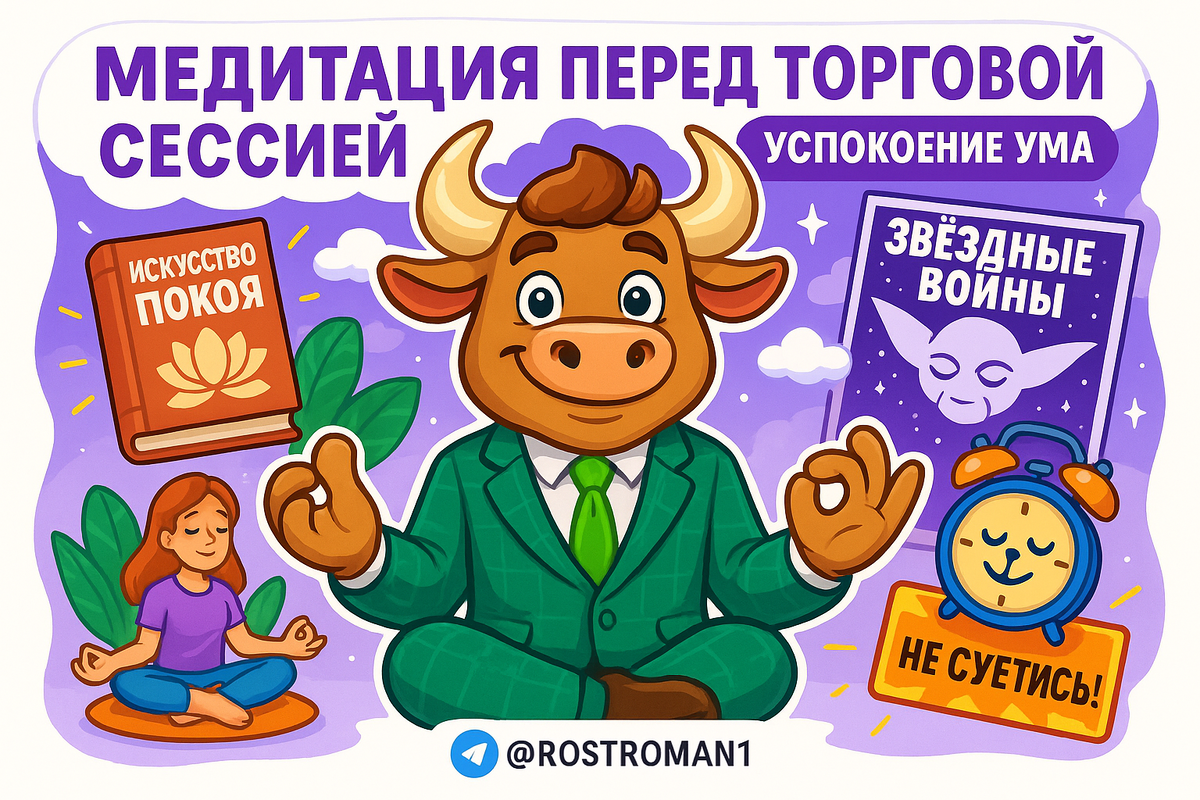    Медитация перед торговой сессией: как одна ошибка уничтожает вашу дисциплину и капитал РоСТ | Роман о Системном Трейдинге