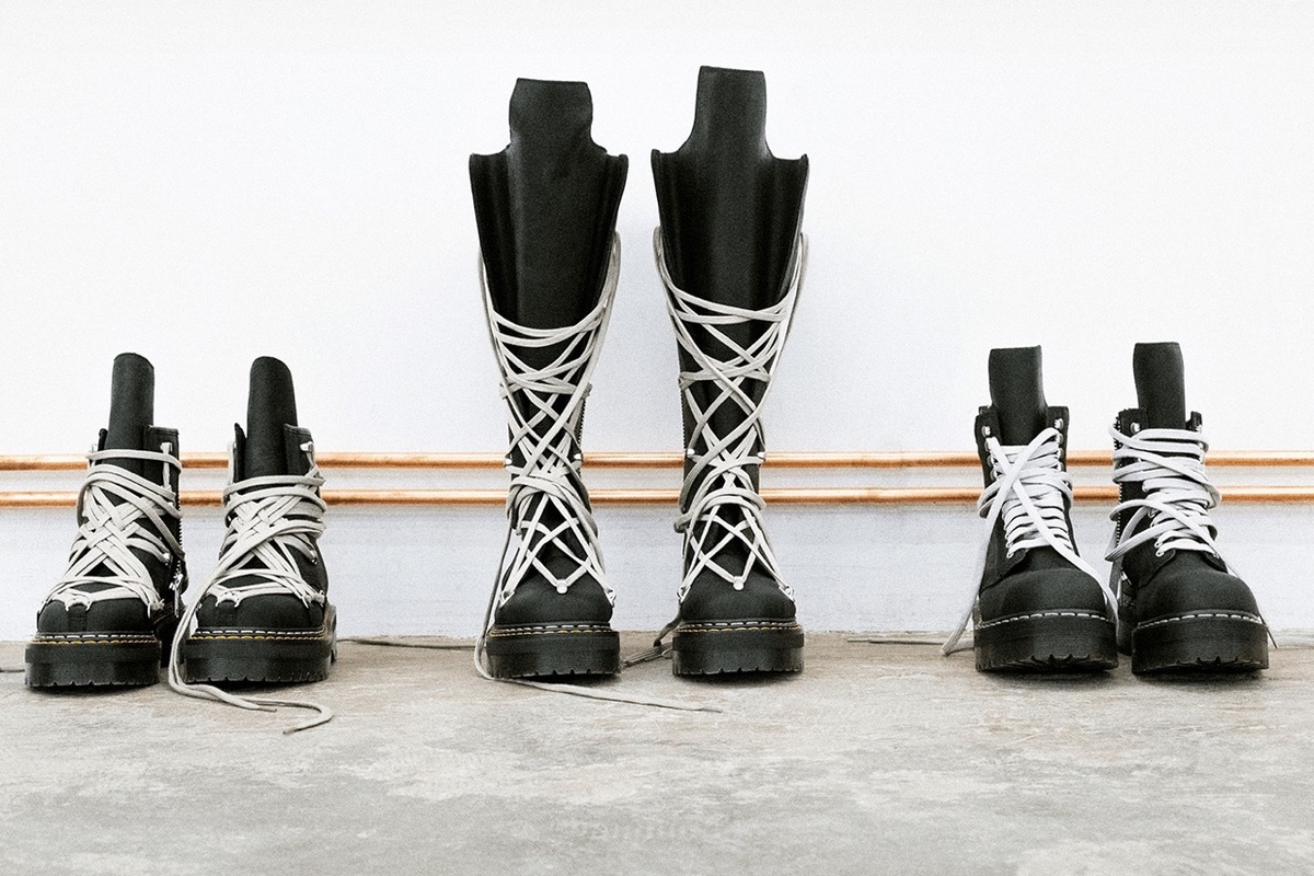   Rick Owens и Dr. Martens представили совместную коллекцию обуви (фото 1)