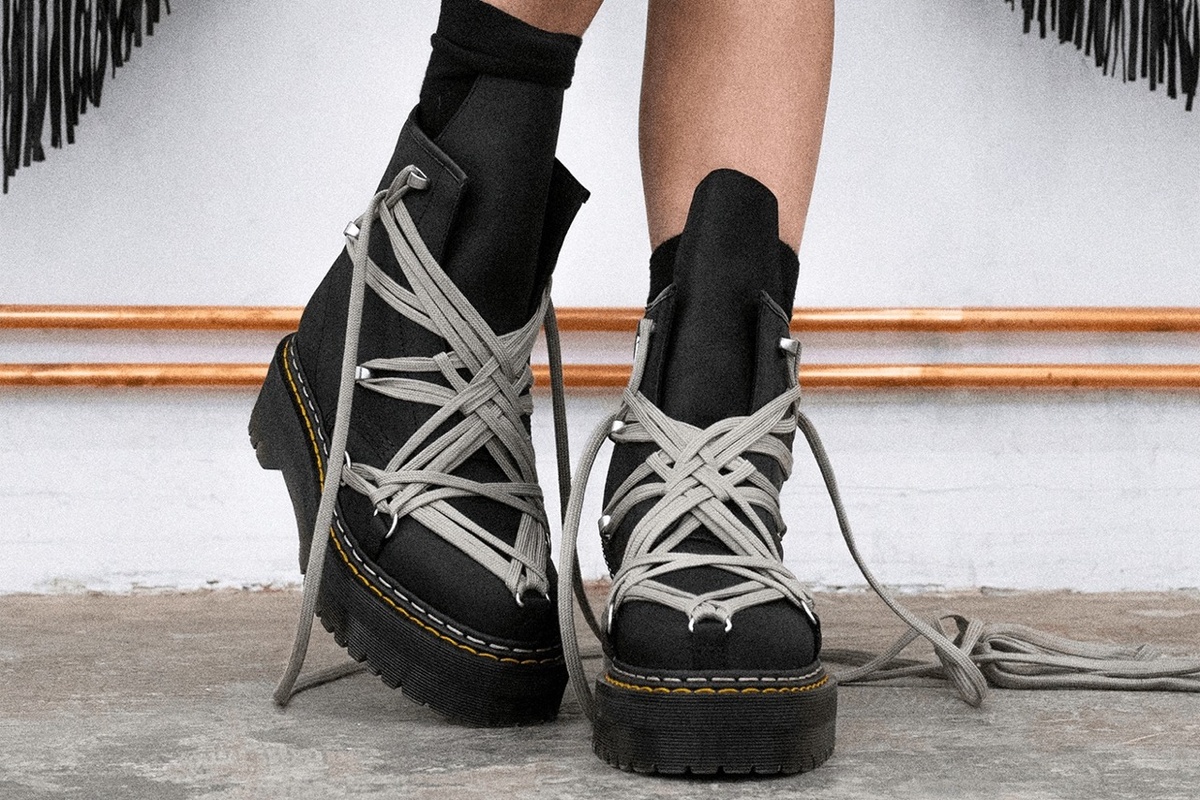    Rick Owens и Dr. Martens представили совместную коллекцию обуви (фото 2)