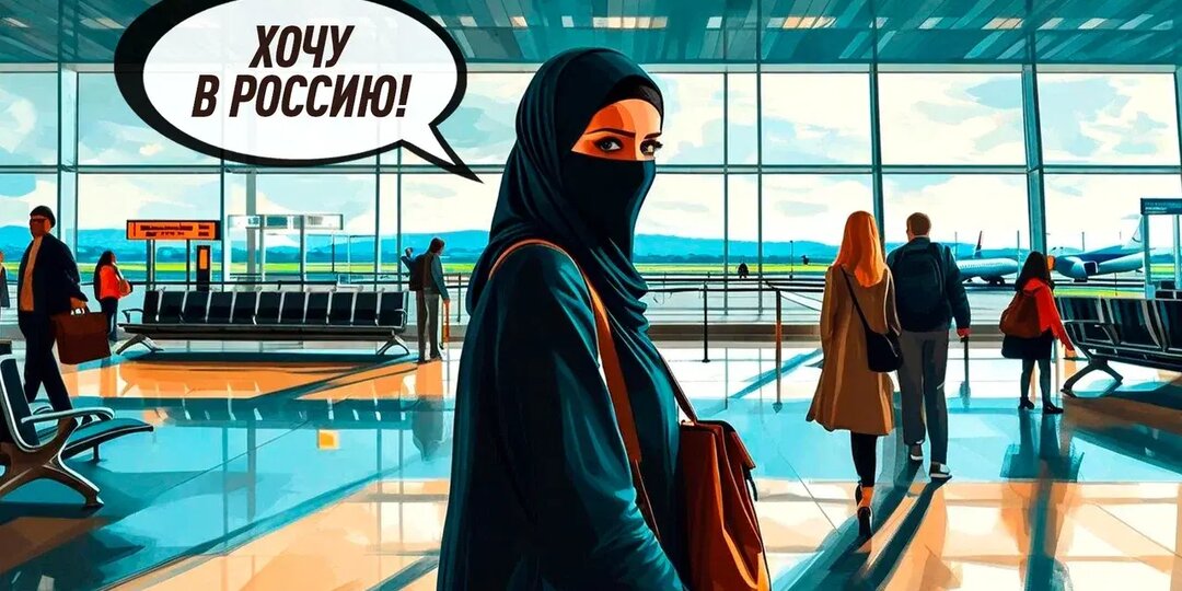 Женщину в хиджабе не пустили в ресторан. Нет, это не Россия - Турция. Политолог в гневе: Все едут к нам строить "анклавы и гетто"