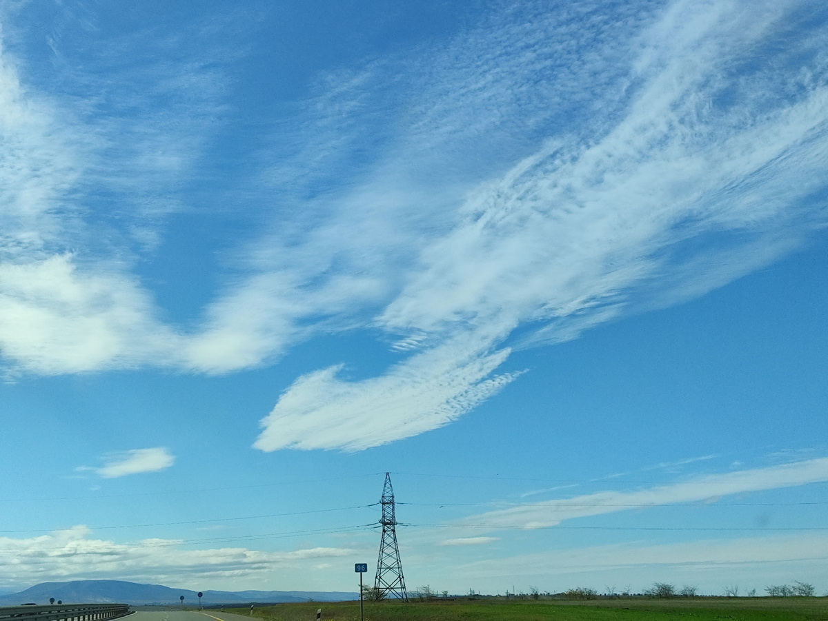 Очень интересные облака