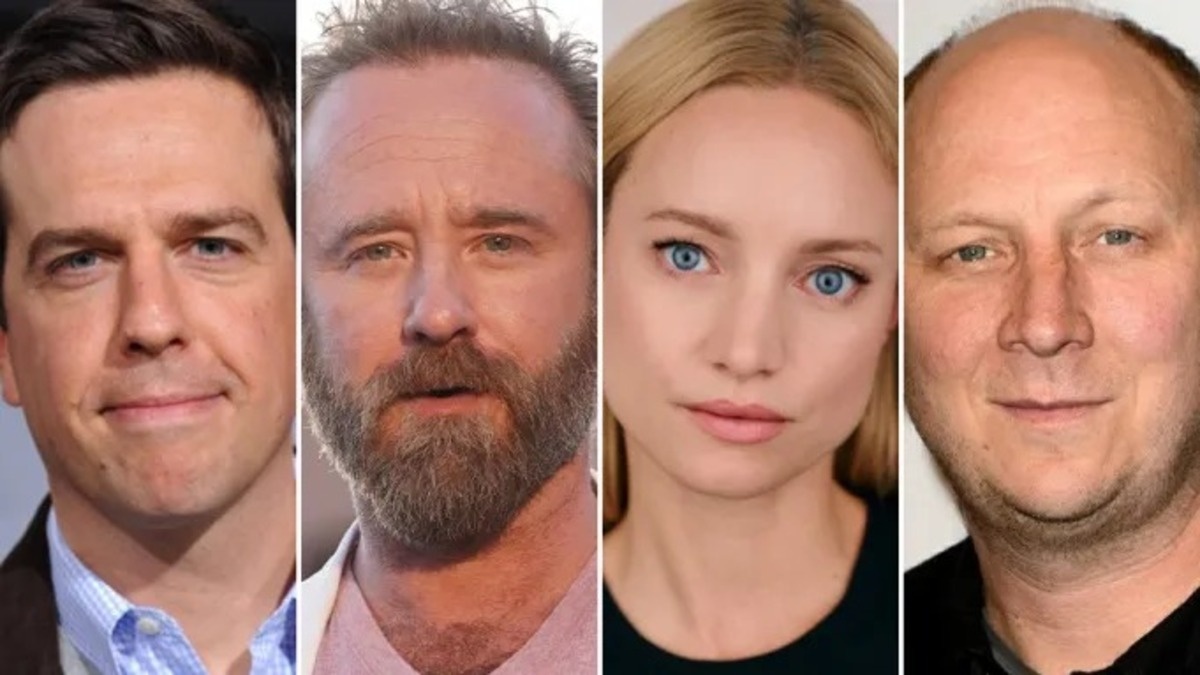 Эд Хелмс, Бен Фостер, Лоранс Лебёф и Дэн Баккедаль. Фото: Courtesy/Ursula Coyote/Noah Asanias/Kathy Hutchins