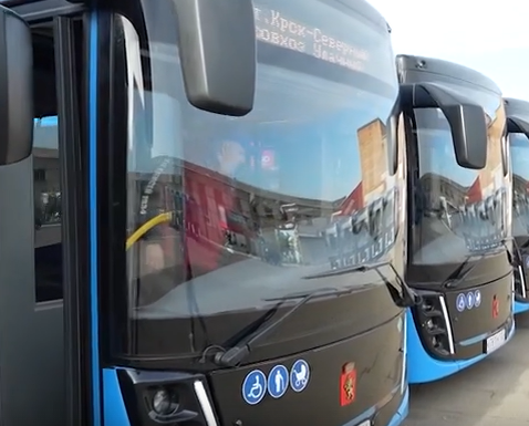     В Красноярск прибыл новый экологичный транспорт