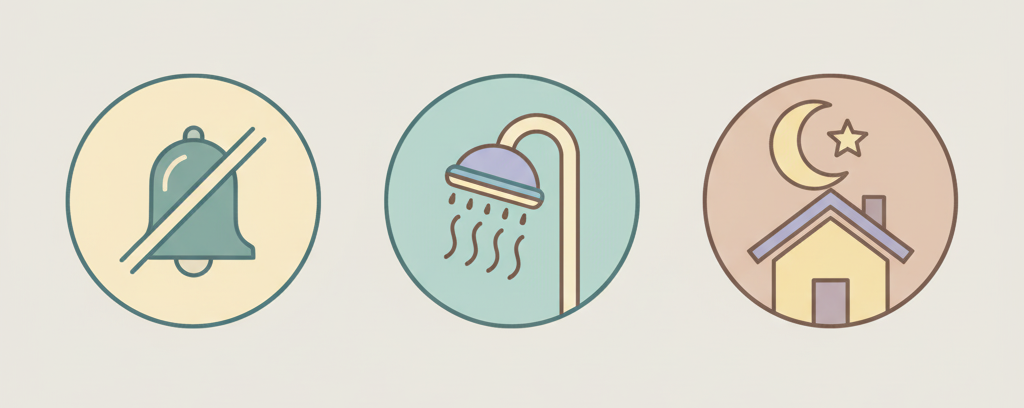 Вечер — не «остатки дня», а процедура восстановления. Три простых шага «выключения» возвращают фокус и сон без переписок в голове. Настройте систему — и станет тише.