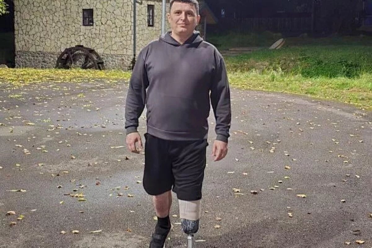    Спортивный протез получил участник СВО из Опочки