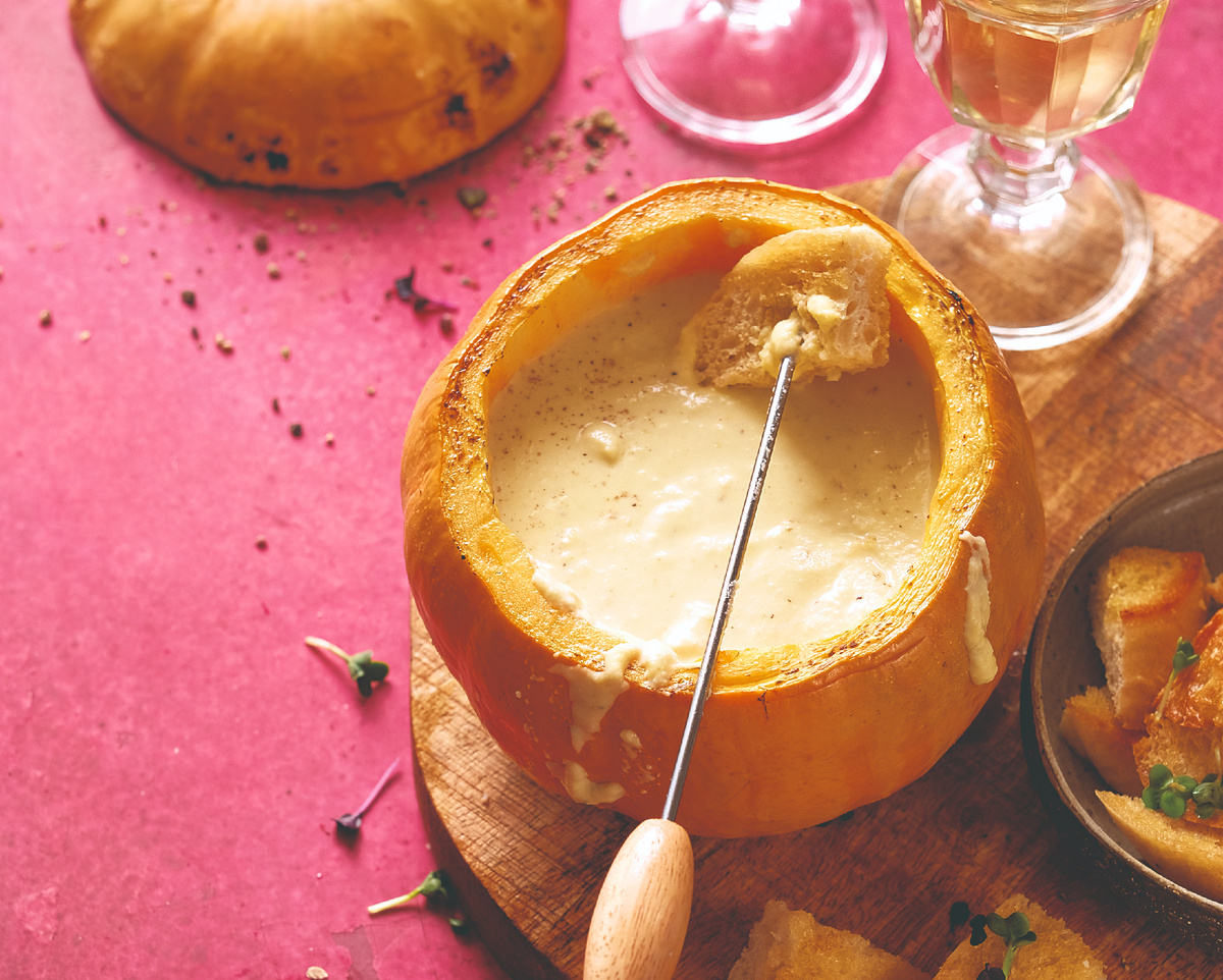 Тыквенное фондю