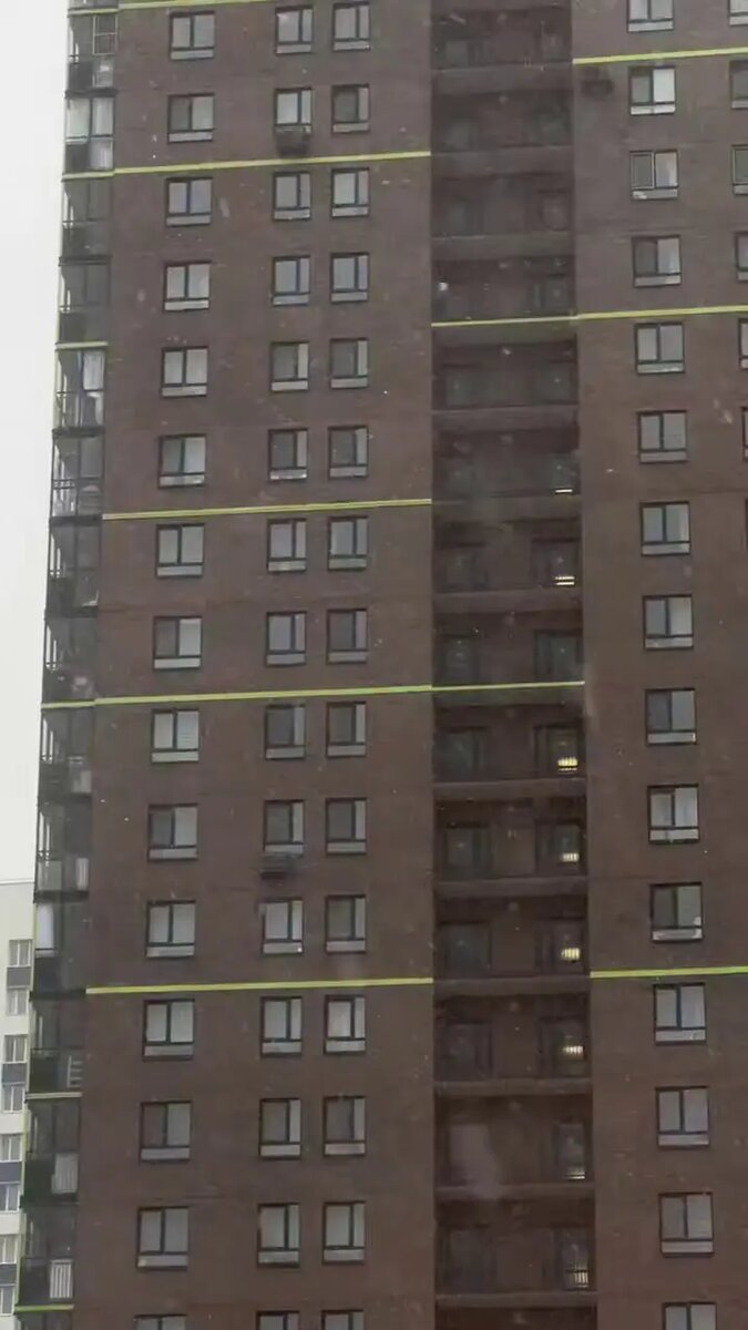    Снег в Перми. Фото: кадр видео из соцсетей