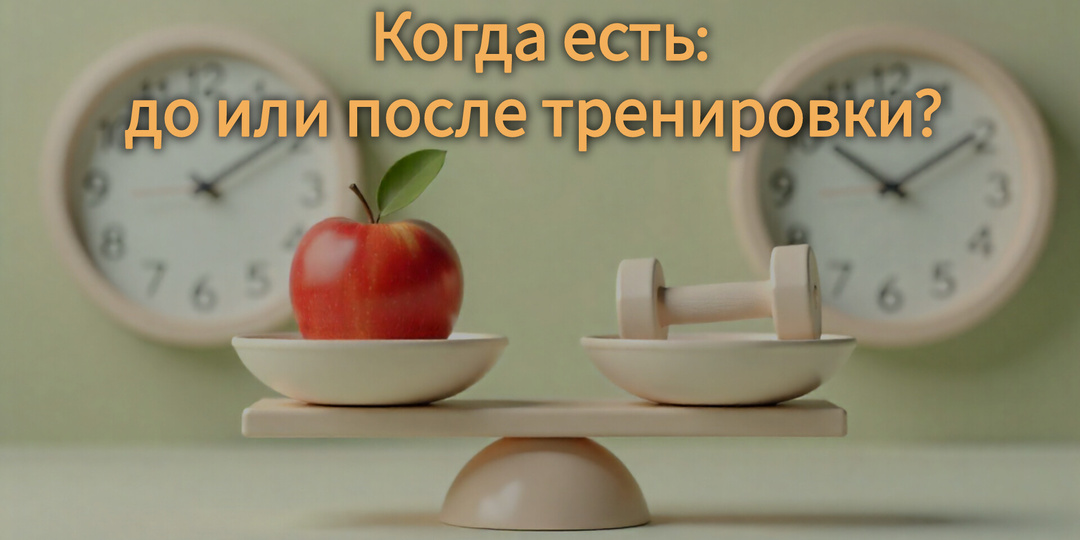 Есть до или после тренировки?