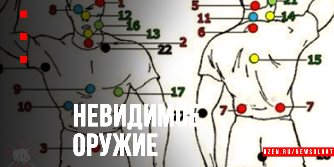 Невидимое оружие: карта уязвимых зон человеческого тела, которую должен знать каждый