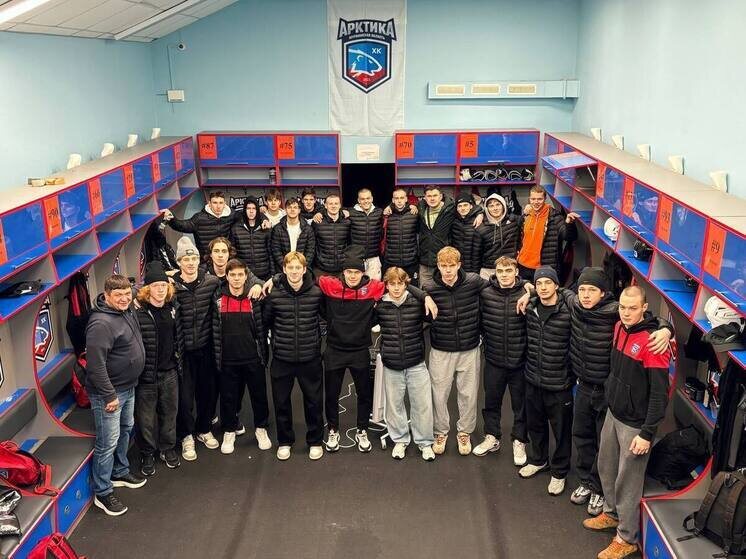     ХК «Арктика» проведет шесть игр в гостях у петербургских команд. Фото: пресс-служба ХК «Арктика».