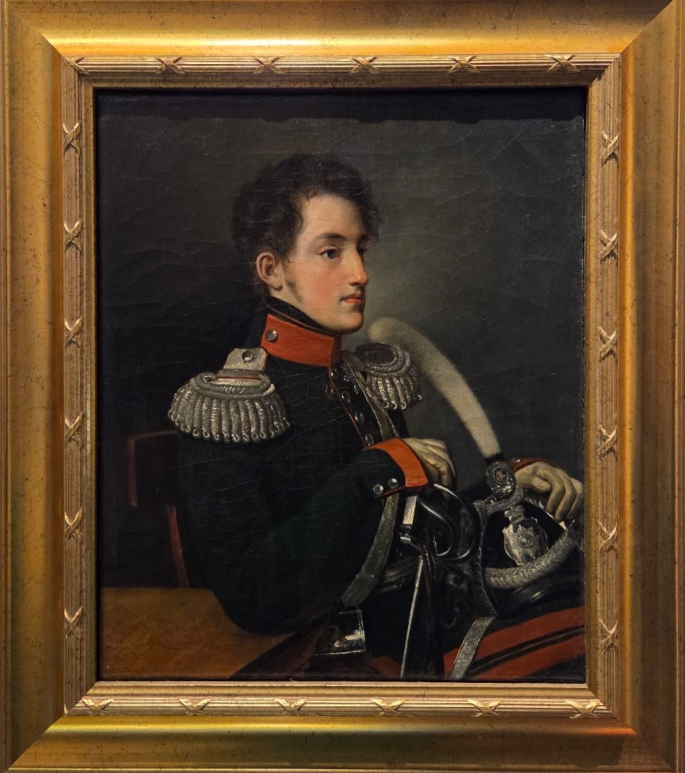 Портрет Великого князя Николая Павловича. О.А.Кипренский холст, масло