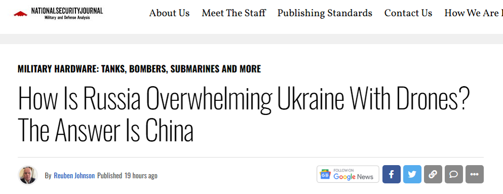 Как Россия заваливает татуин беспилотниками? Ответ — Китай