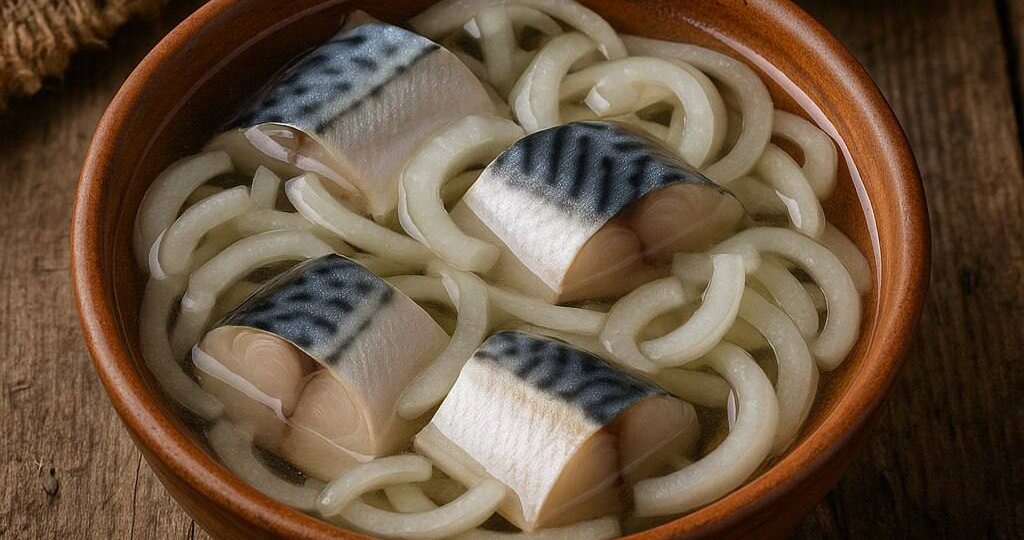 Маринованная скумбрия