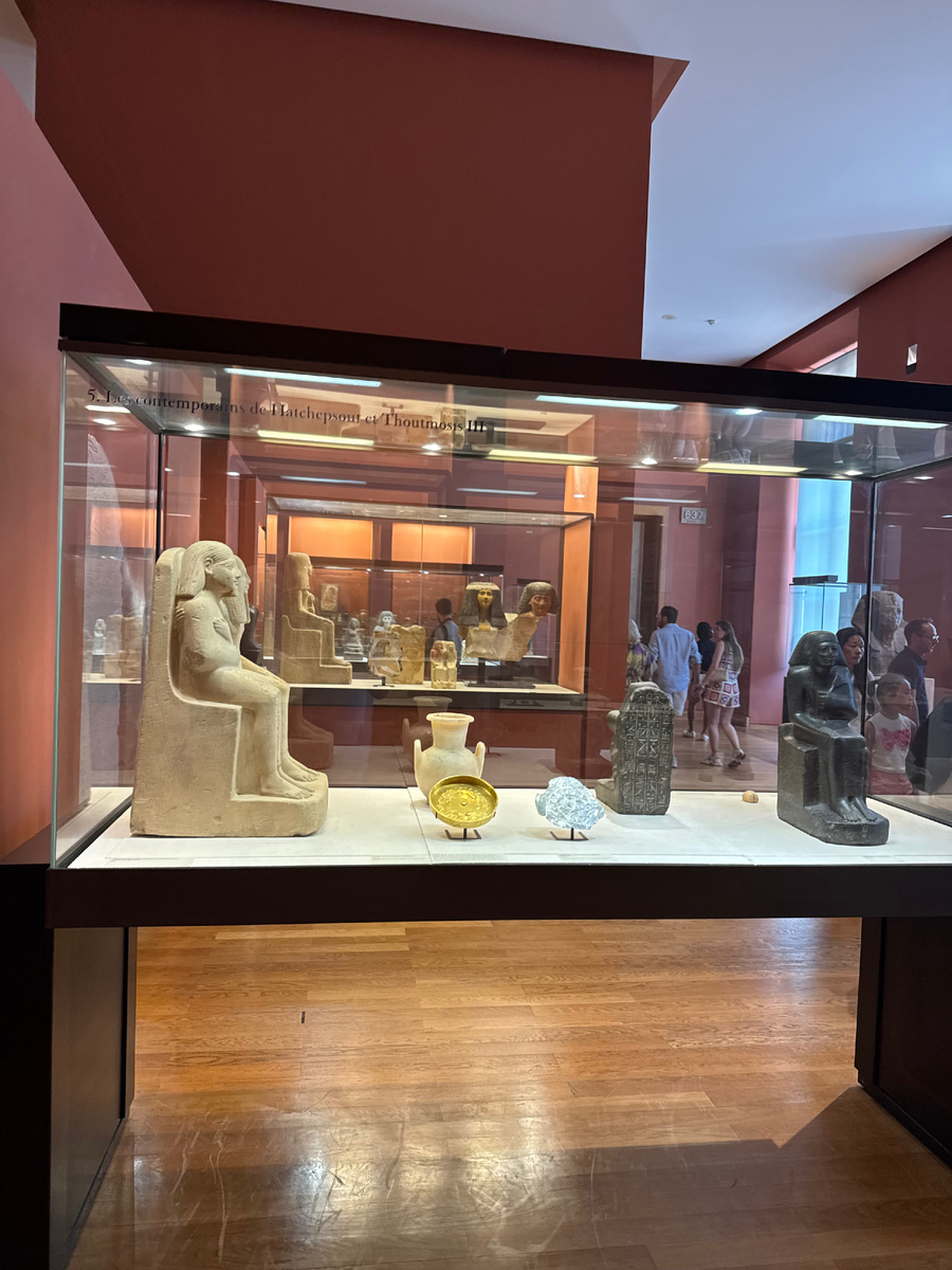Лувр. Департамент Древнего Египта. Коллекция древне-египетского искусства