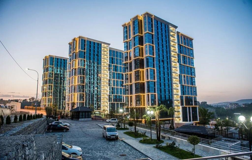 Фотографии ЖК на северном склоне Бытха. На фото: ЖК Сочи парк.