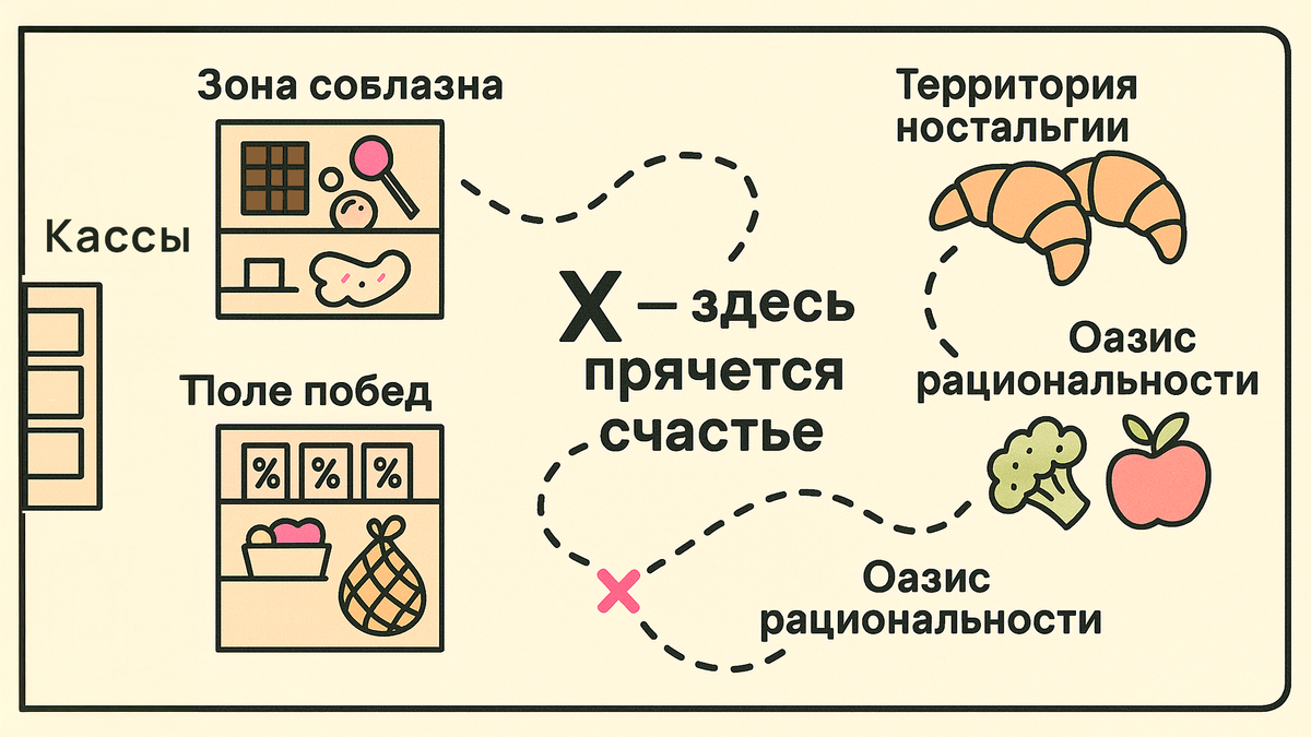 Где в супермаркете прячется счастье?