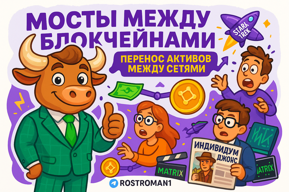    Мосты между блокчейнами: как 4,3 млрд потерь превратились в ловушку для инвесторов РоСТ | Роман о Системном Трейдинге