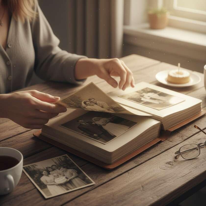 В каждой семье есть альбом с фотографиями счастливых времен...