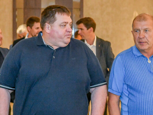    Алексей Рыскин (на фото слева) // фото: Денис Бушковский / Матч ТВ