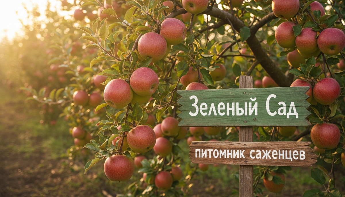 Посадка саженцев яблони в Нижнем Новгороде.