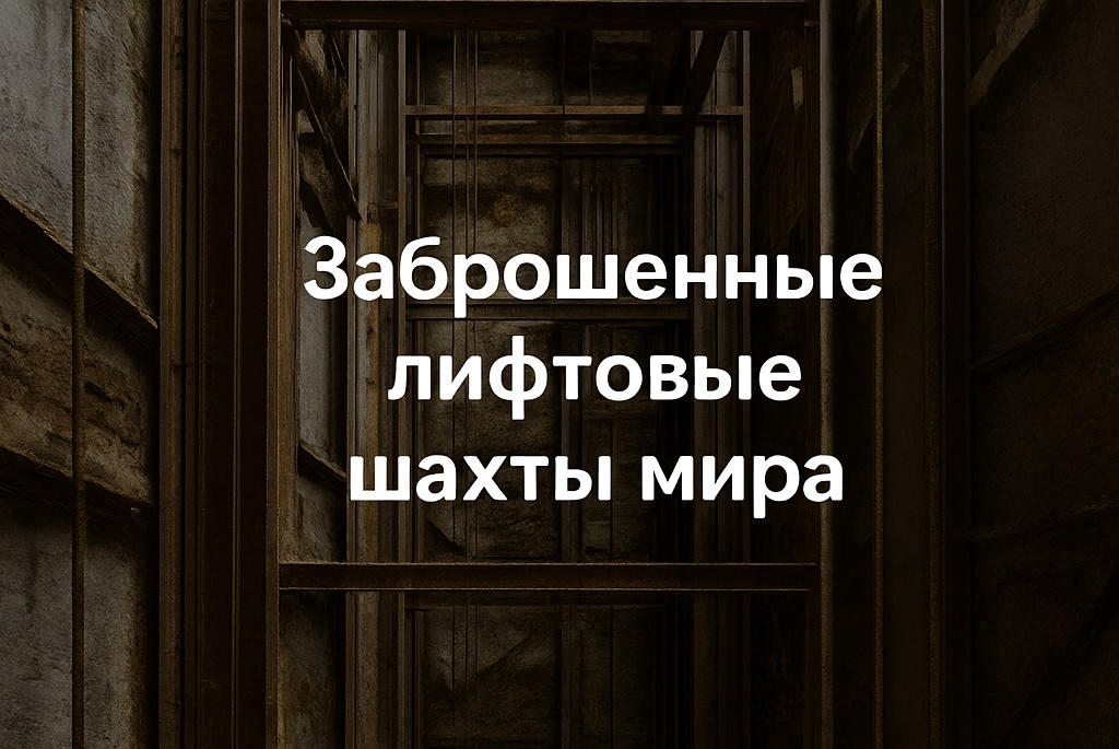 Заброшенные лифтовые шахты мира: истории, уроки и перспективы