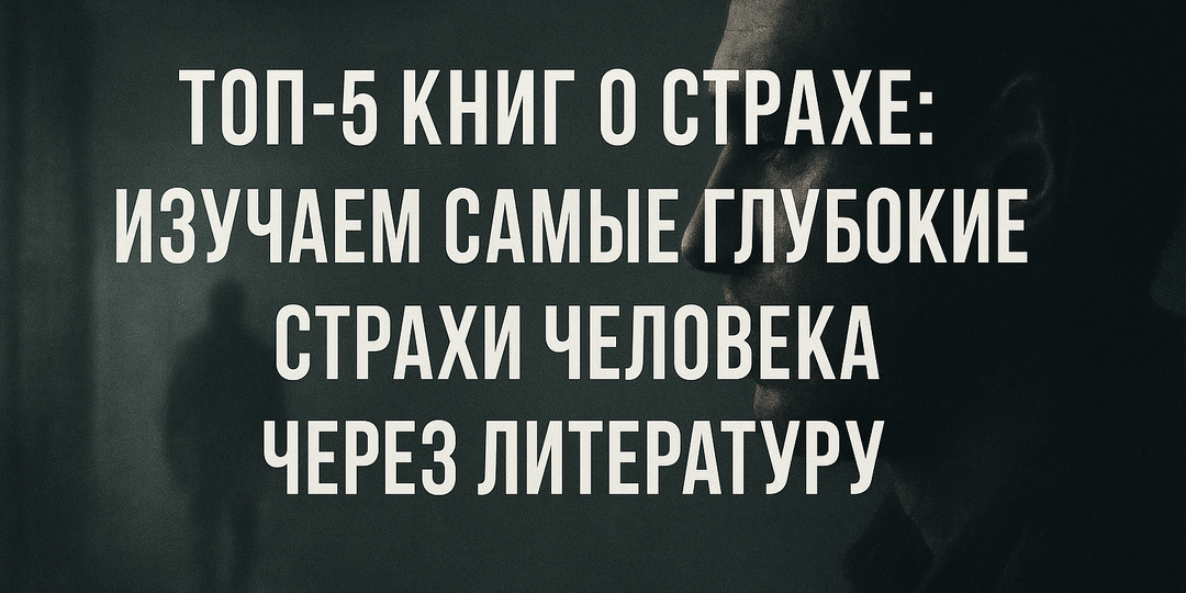 ТОП-5 книг о страхе: изучаем самые глубокие страхи человека через литературу