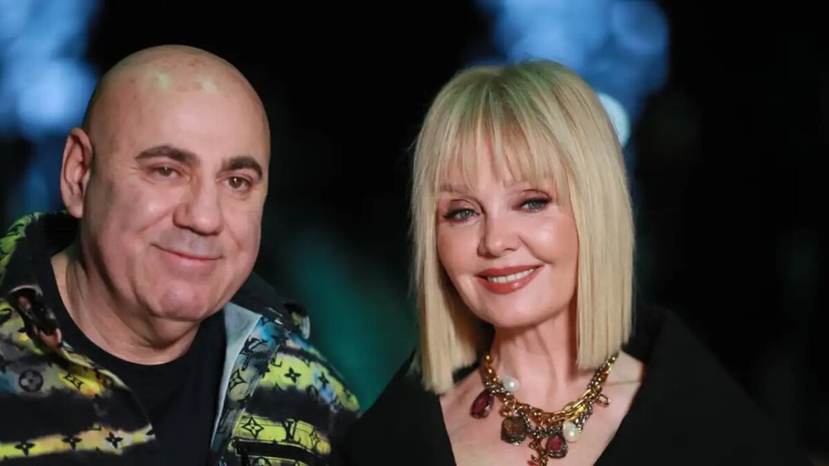    Иосиф Пригожин и певица Валерия. © АГН «Москва»