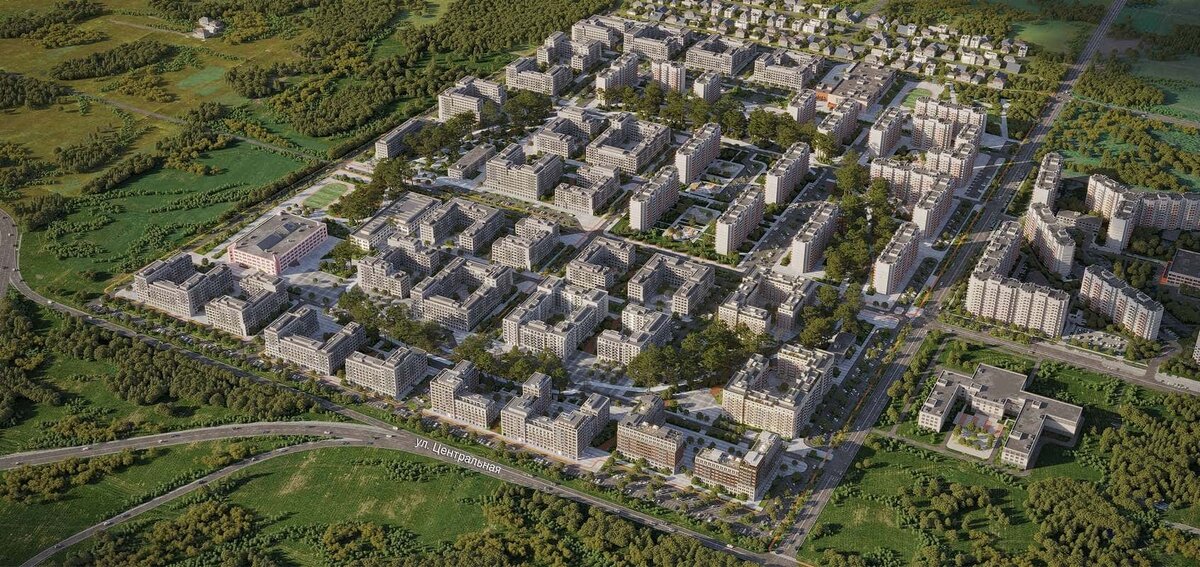 Проект и план застройки ЖК Пшеница в Краснообске