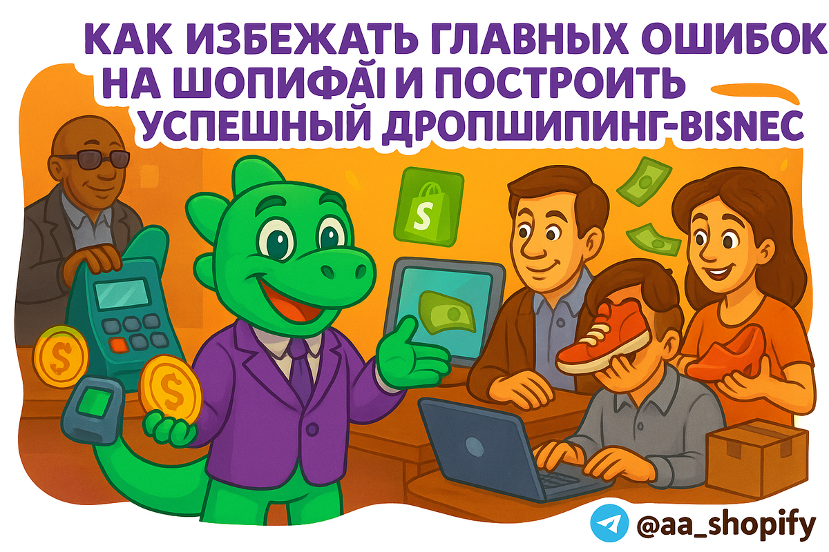    Как избежать главных ошибок на Шопифай и построить успешный дропшиппинг-бизнес: практические советы для новичков aa_ecom