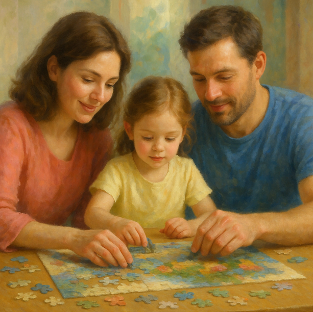 Совместные пазлы: как выбирать уровень сложности под возраст ребёнка