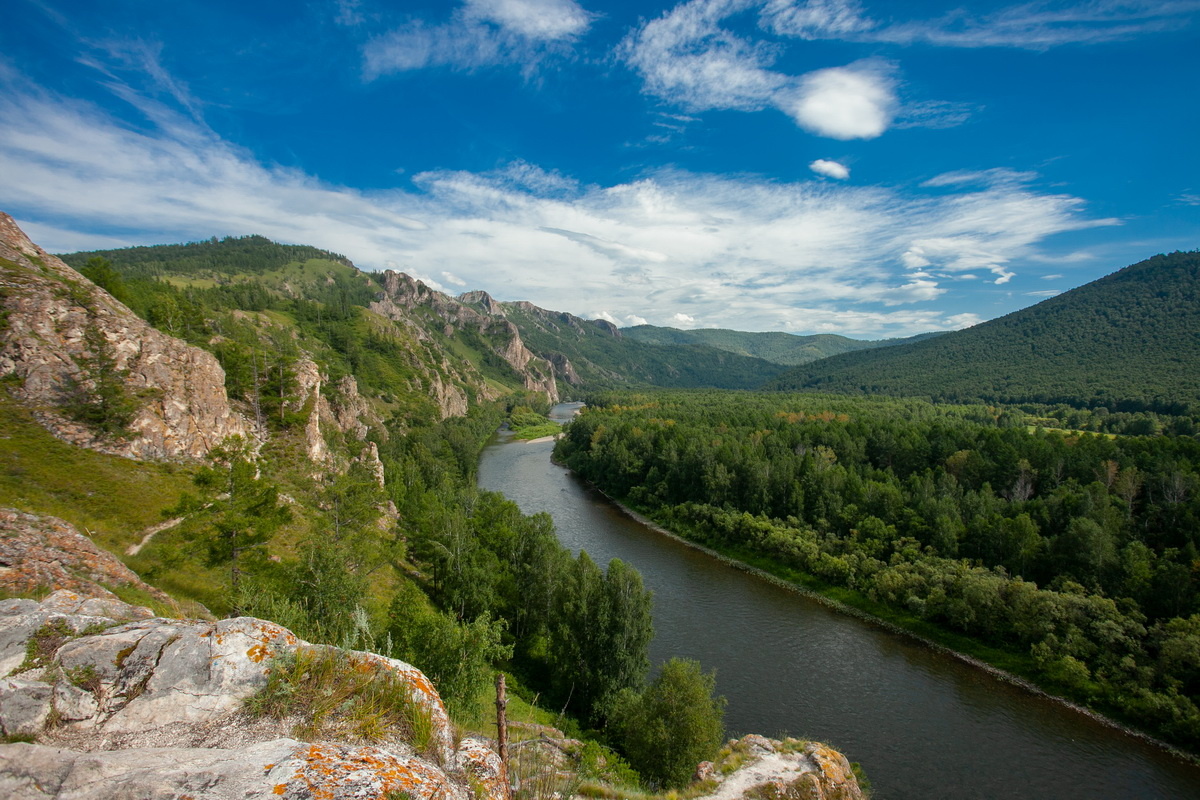 Вид на Тропу на старте маршрута 