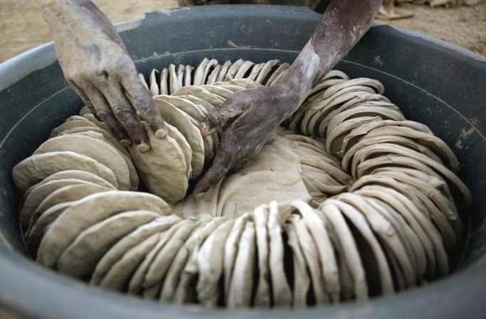 Печенье из глины