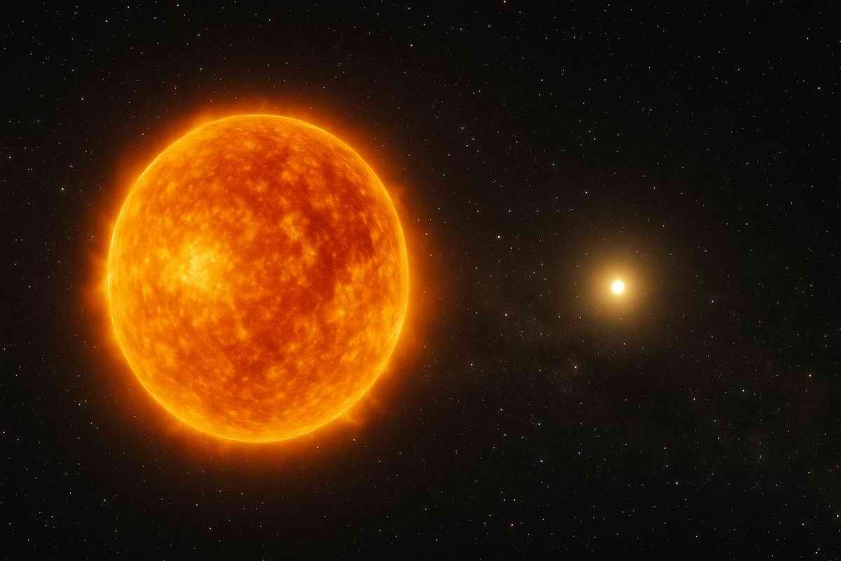 Спутник Бетельгейзе оказался молодой звездой