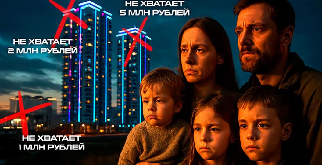 Квартирный заговор уничтожит русских: Убийственные цифры, которые не под силу любому врагу. Чиновники смогли