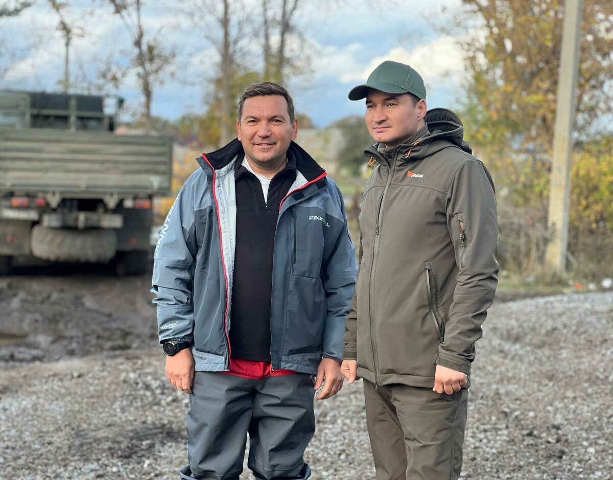 Премьер-министра республики Ринат Садыков и глава Апастовского района Айрат Зиганшин.Фото: Аппарат вице-премьера РТ Рината Садыкова