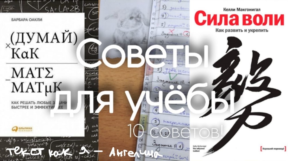 Обложка для статьи: Советы для учёбы. 10 советов. 