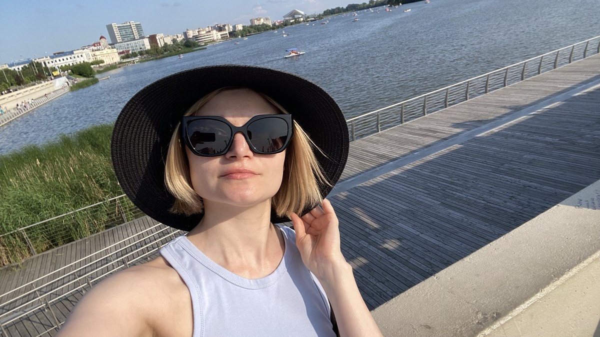 Фото автора Казань июнь 2025 озеро Кабан