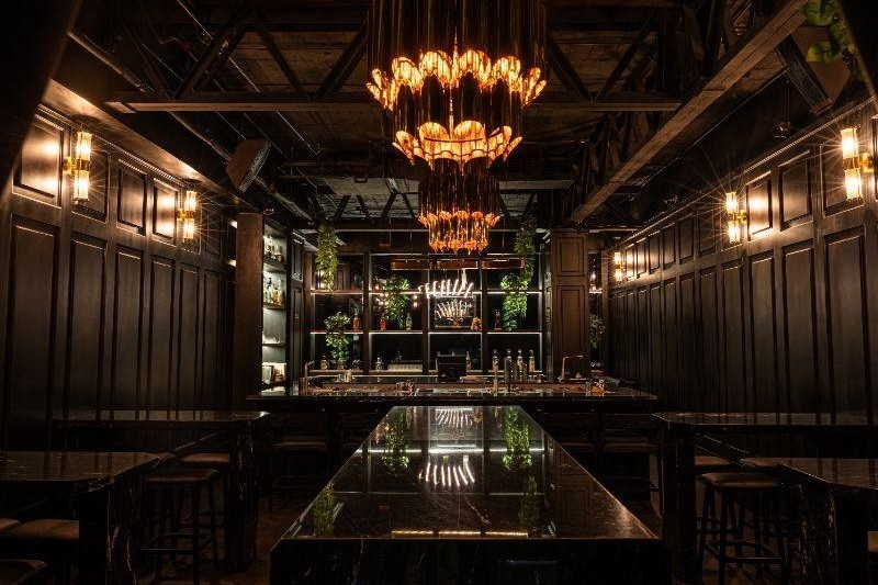 Интерьер бара Handshake Speakeasy (Мехико). Фото: The World’s 50 Best Bars.