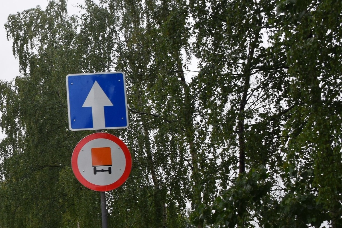    Набережная Гюллинга. Одностороннее движение. Фото: Николай Смирнов