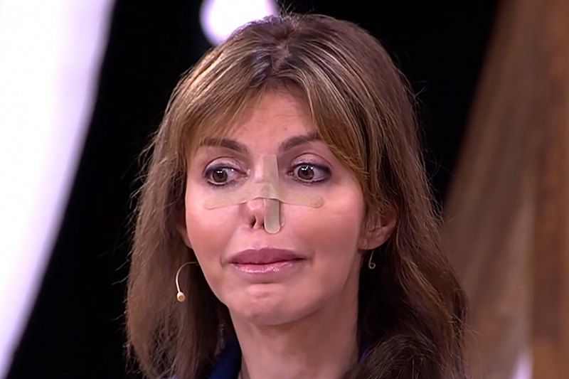   кадр из шоу Андрея Малахова, Россия-1