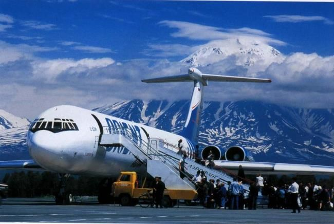 Ил 62 аэропорт Елизово