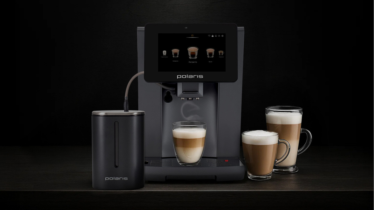 Кофемашина PACM 2085GC Wi-Fi IQ Home — работает с Алисой и Марусей.