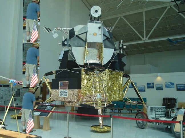 Высота ЛМ "Аполлонов" по фото: занимательная окололунная геометрия на Земле 