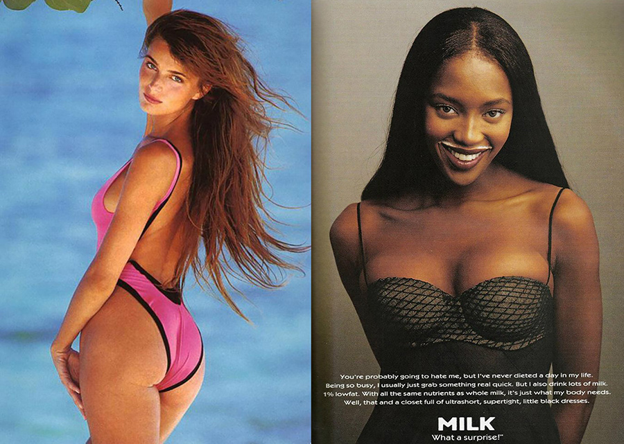 Полина Поризкова и Наоми Кэмпбелл