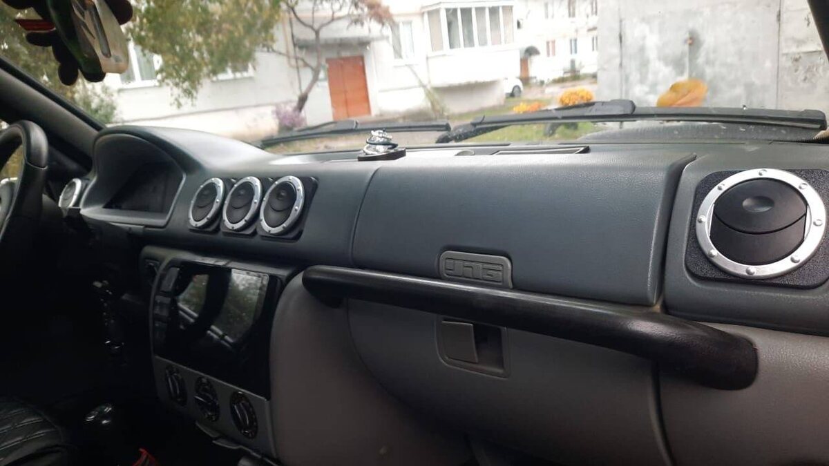 Дефлектор воздуховода печки и вентиляции в сборе для панели УАЗ Патриот 2005-2012 — 3D-печать из пластика