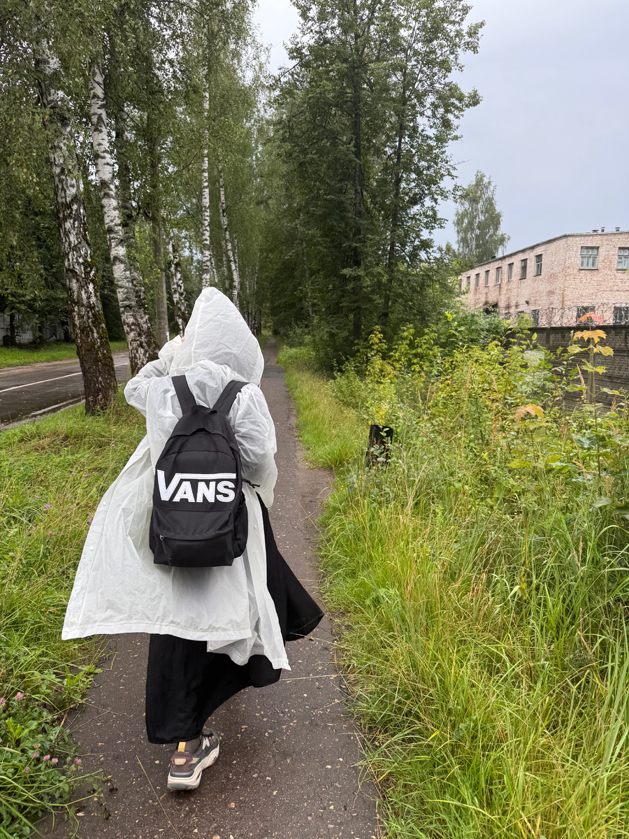 Прогулка в ливень.